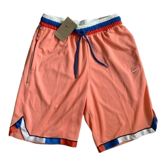 Nike Men's Dri-Fit DNA 3.0 Loose Fit Basketball Shorts (Crimson Bliss) NWT - Picture 9 of 10